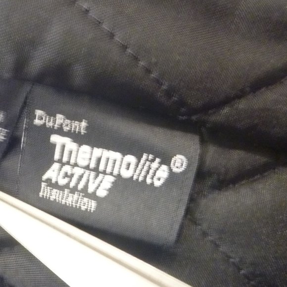 $$$ SOLD $$$ Tibor Men M Jacket OverCoat Zip Black Soft Leather Thermolite - Picture 11 of 16